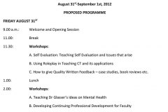 EART-Faculty-Retreat-2012-Ireland-Proposed-Programme-1
